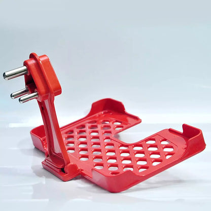 Wall Holder Stand for Mobile Charging – Red