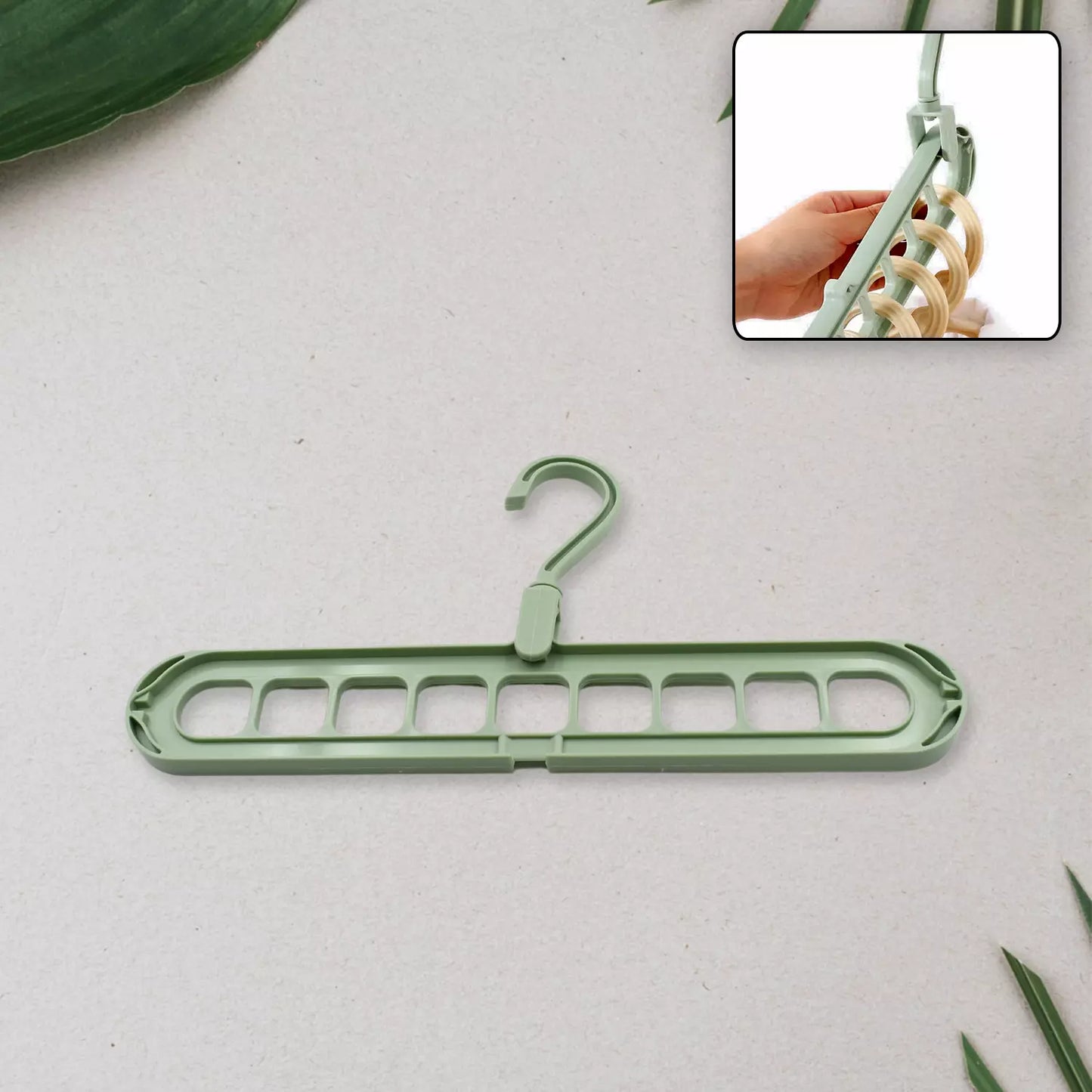 10-Pack Plastic Hanging Hooks