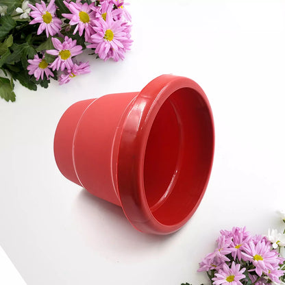 13cm Heavy-Duty Plastic Plant Pot