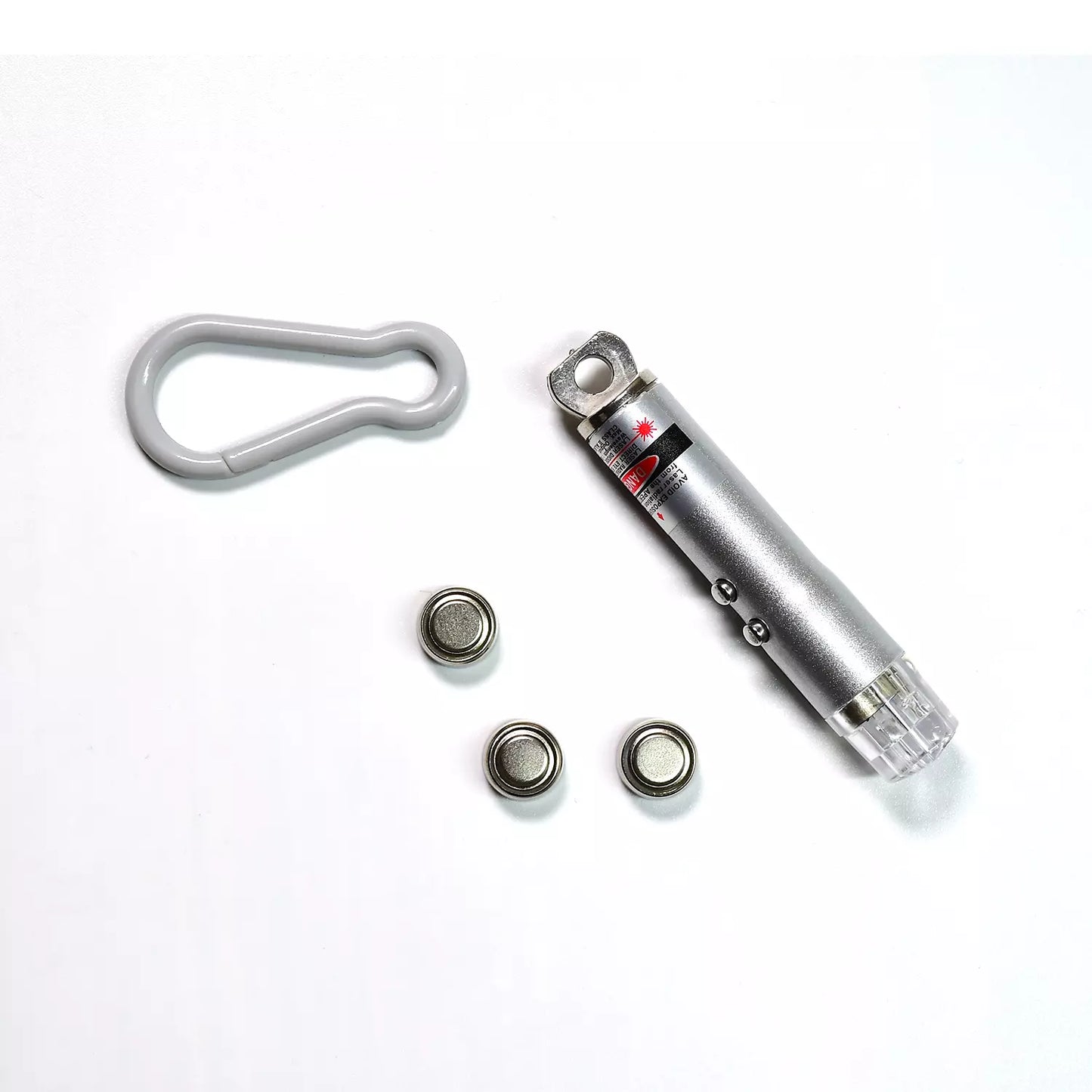 3-in-1 LED Flashlight Keychain