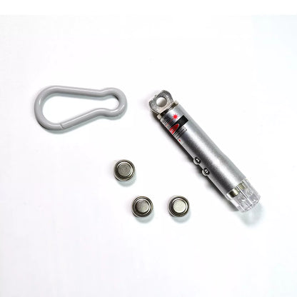 3-in-1 LED Flashlight Keychain