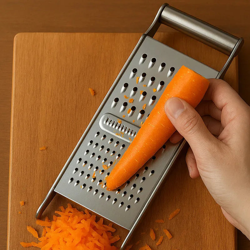 Stainless Steel Grater  Slicer (3 In 1)