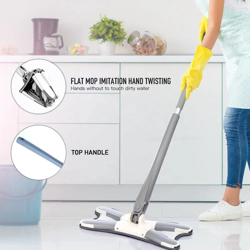 X-Shape Flat Mop