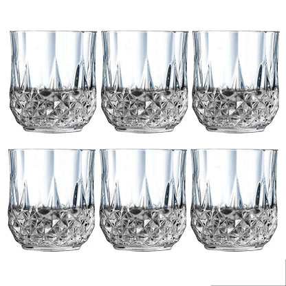 Unbreakable Transparent Glasses Set