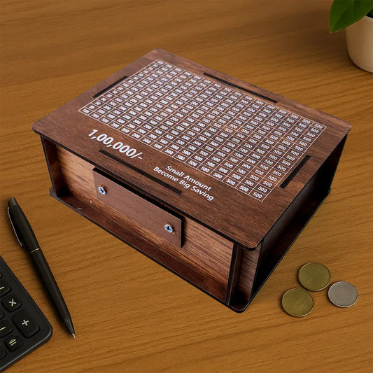Wooden Money Box