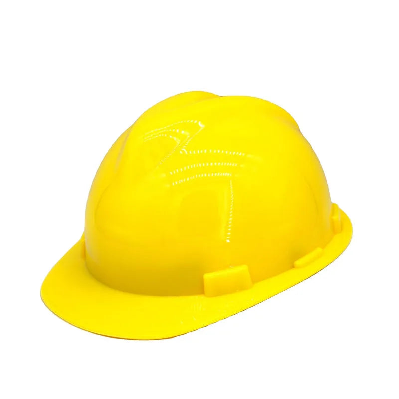 Yellow Plastic Construction Cap