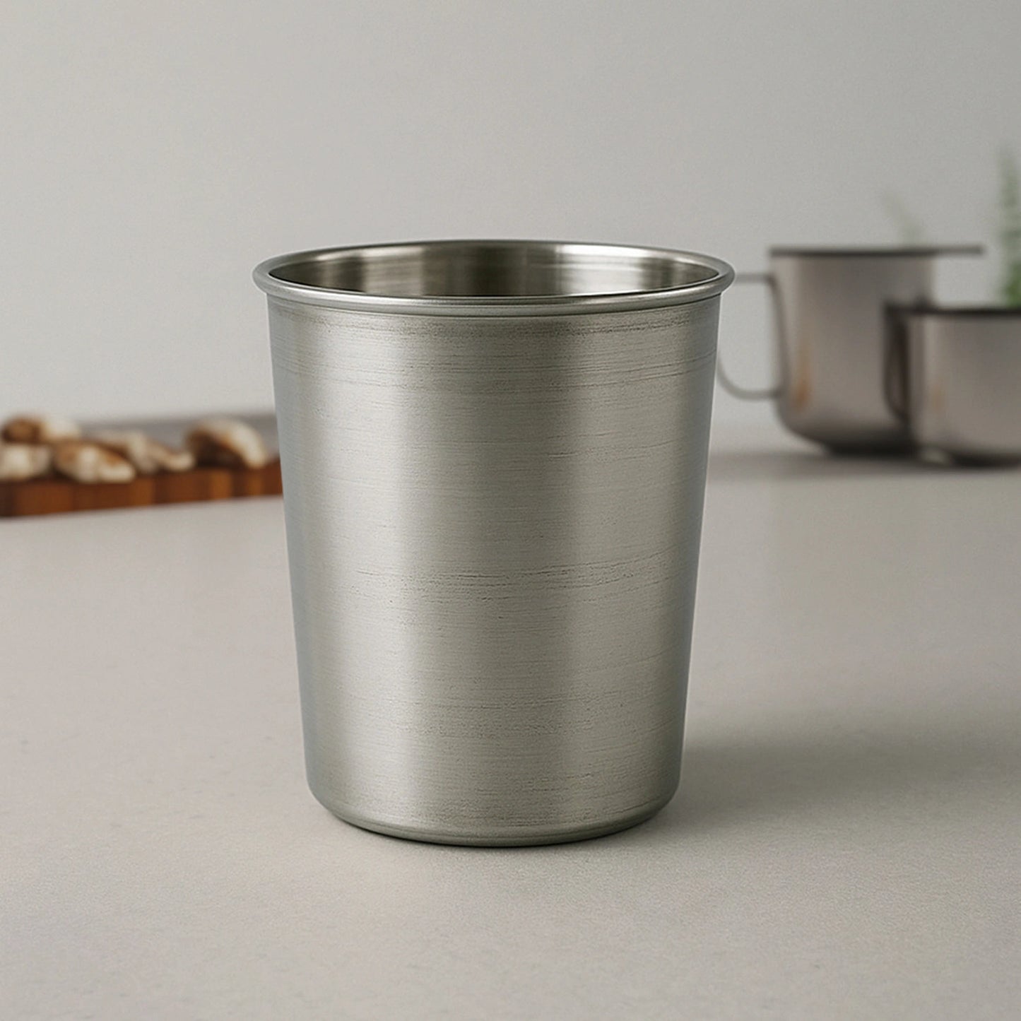 Steel Drinking Glass – 1 Pc