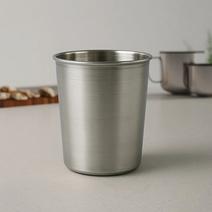 Steel Drinking Glass – 1 Pc
