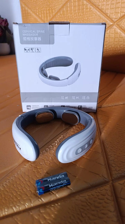 2-Head Electric Neck & Back Massager