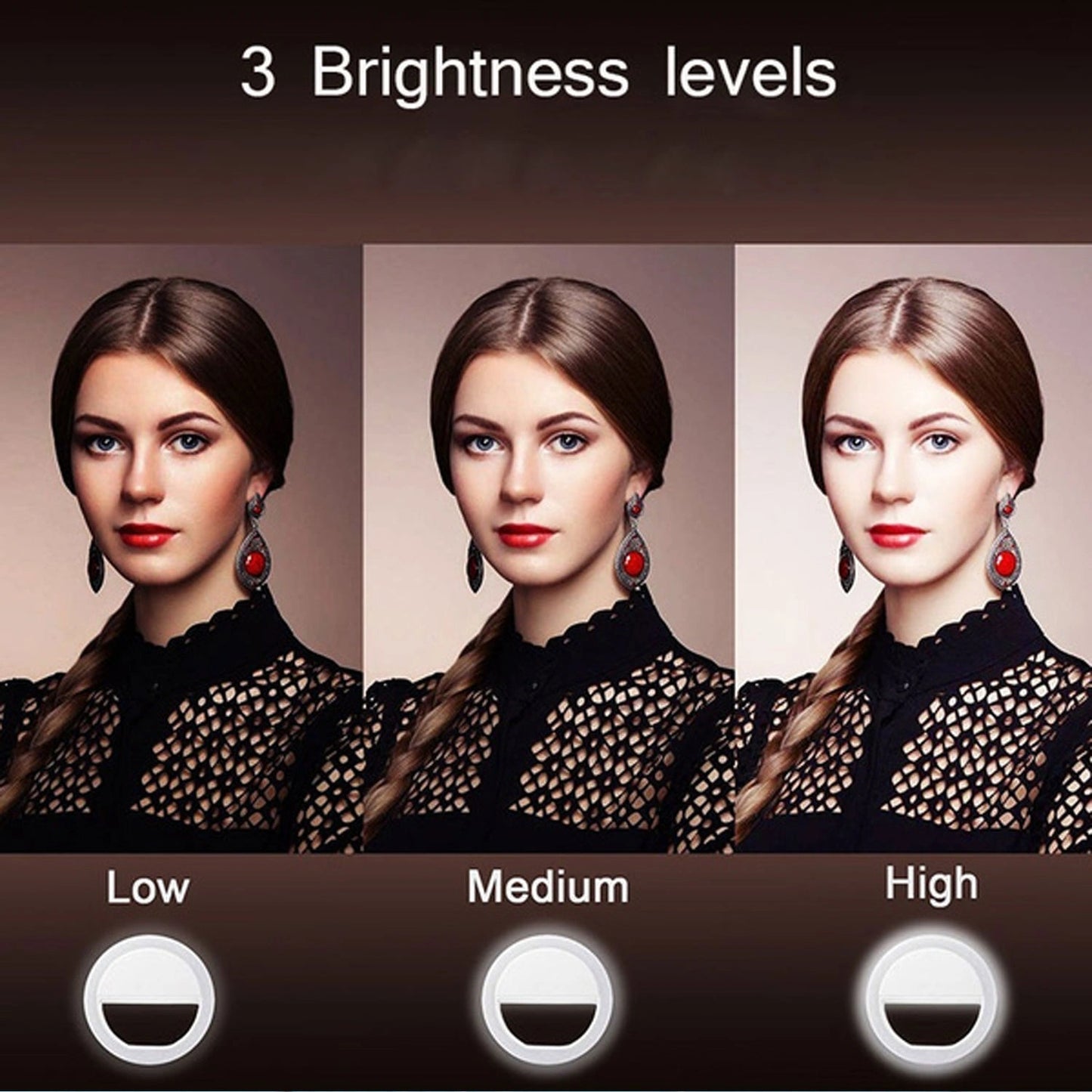Selfie Ring Light – Pack of 1