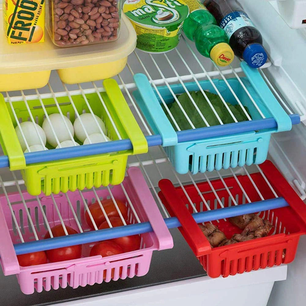 Virgin Freeze Storage Adjustable Fridge Tray – Pack of 4