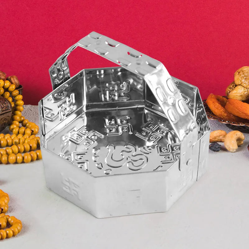 Traditional Octagon Pooja Basket
