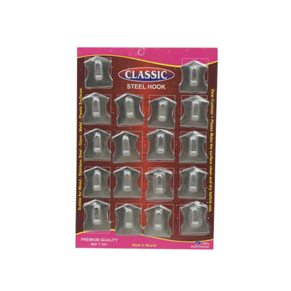 Wall Hanging Hook 18 Pc