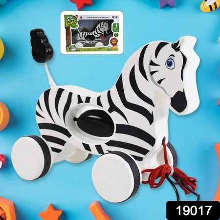 Zebra Pull Along Toy