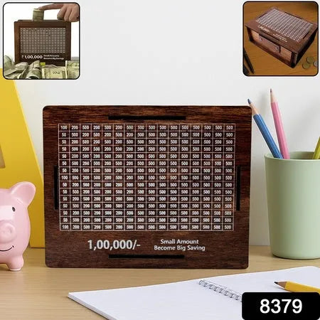 Wooden Money Box