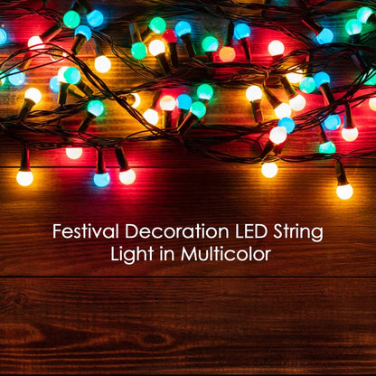 Multi-Color Festival String Lights