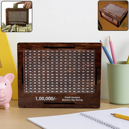 Wooden Money Box