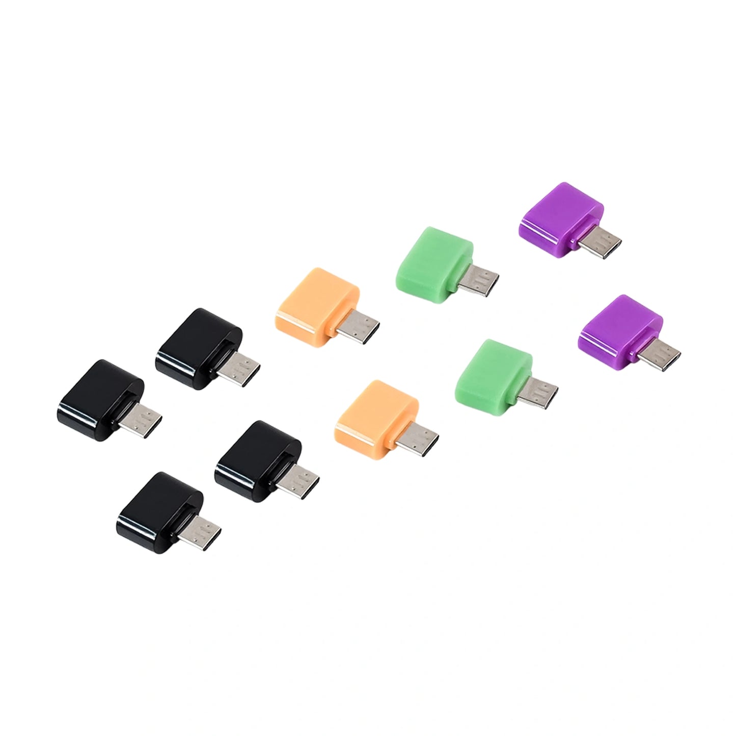 10 Pcs Micro USB OTG Adapters