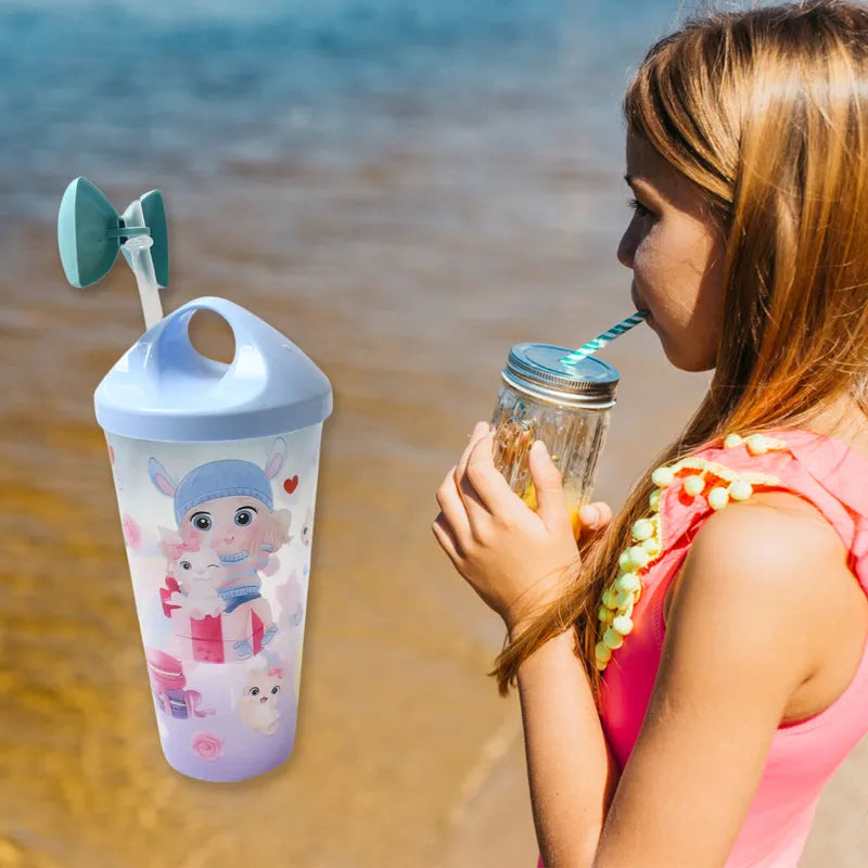 Led Light Unicorn Water Bottle