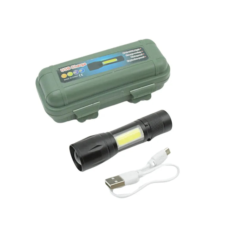 Mini Led Flashlight Rechargeable