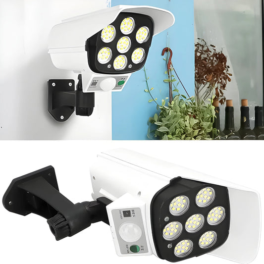 Solar Security Light Camera