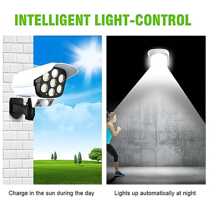 Solar Security Light Camera