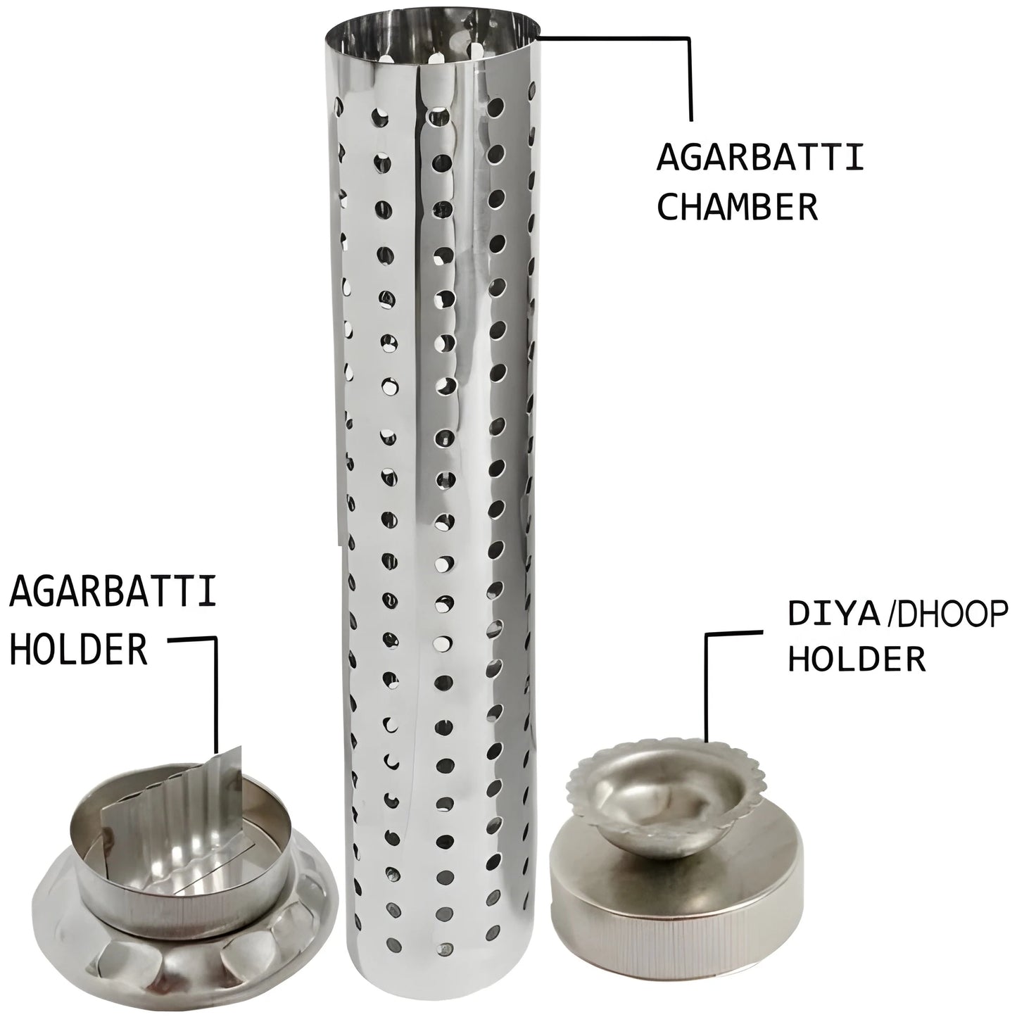 Stainless Agarbatti Stand