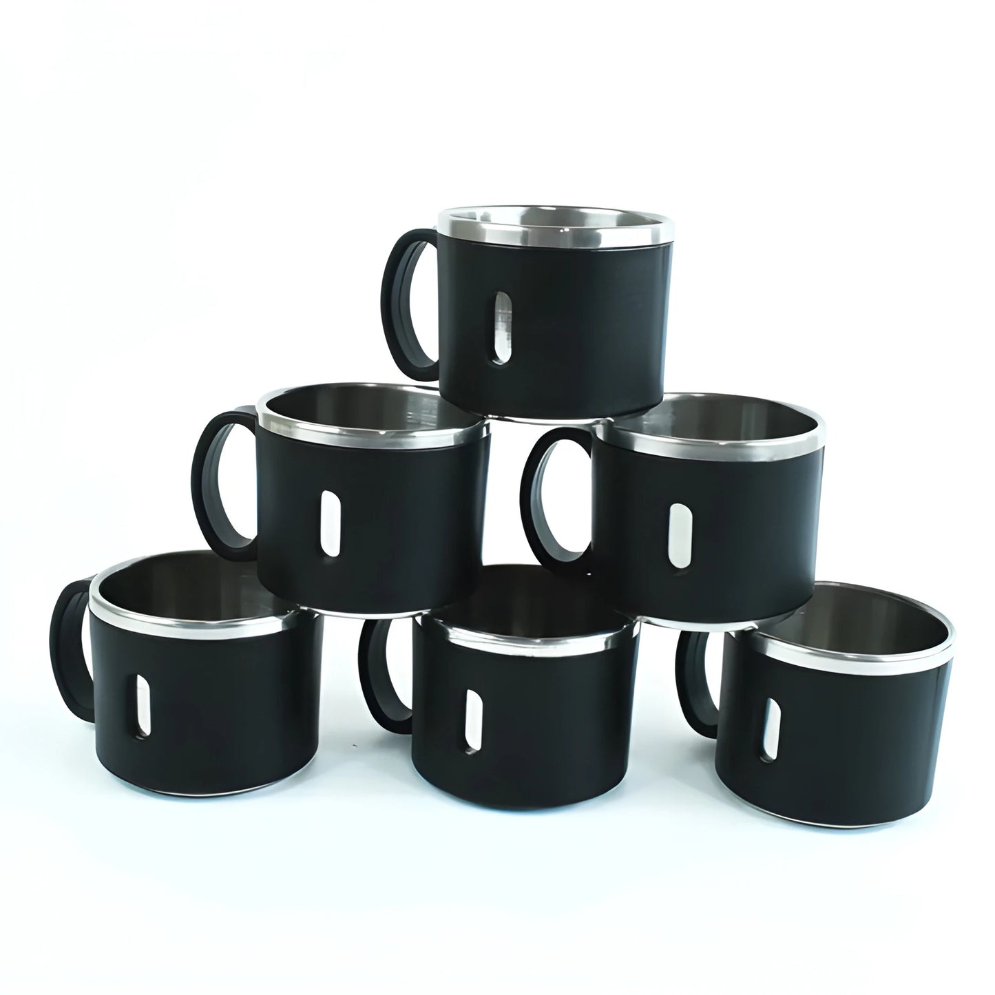 Stainless Steel Mug Set