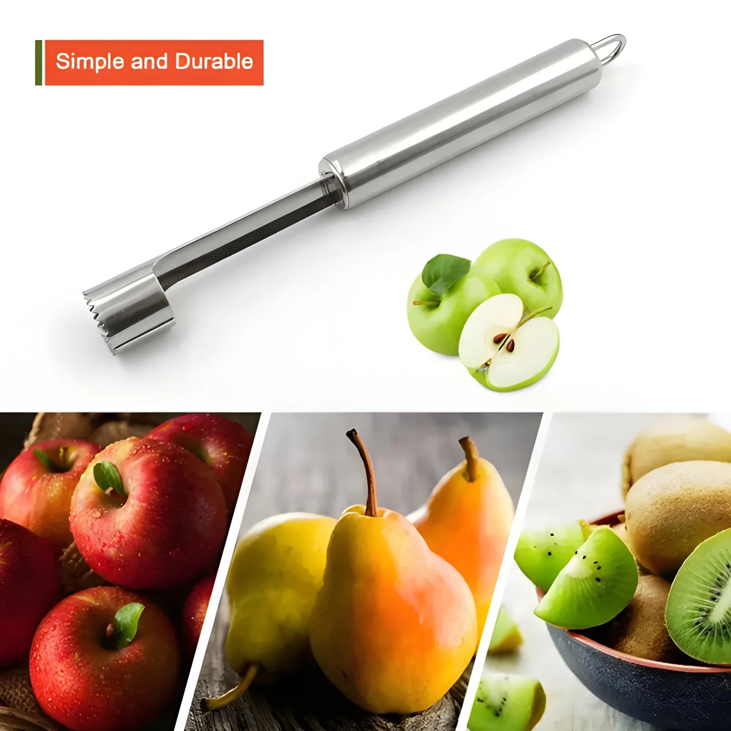 Stainless Steel Fruit Corer