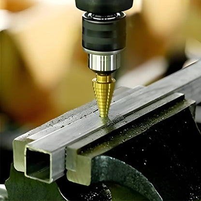 Titanium Step Drill Bit Set
