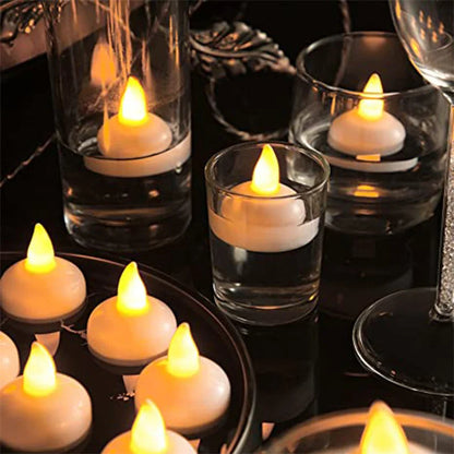 Flameless Floating Tea Lights