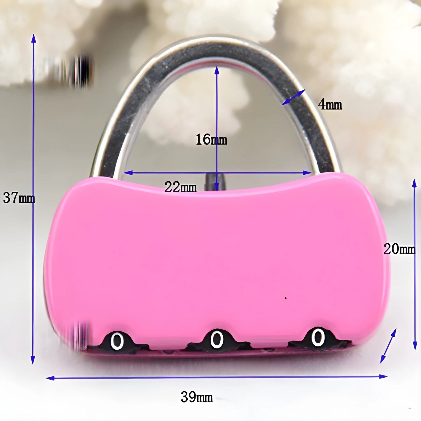 Unbreakable Combo Padlock