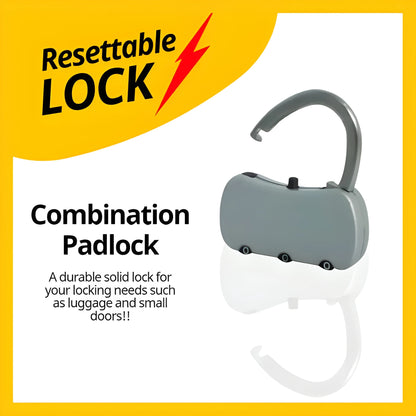 Unbreakable Combo Padlock