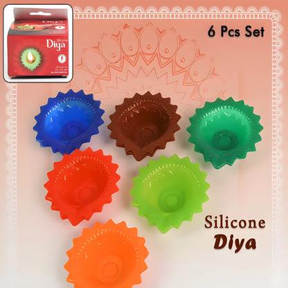 Unbreakable Silicone Diya Set