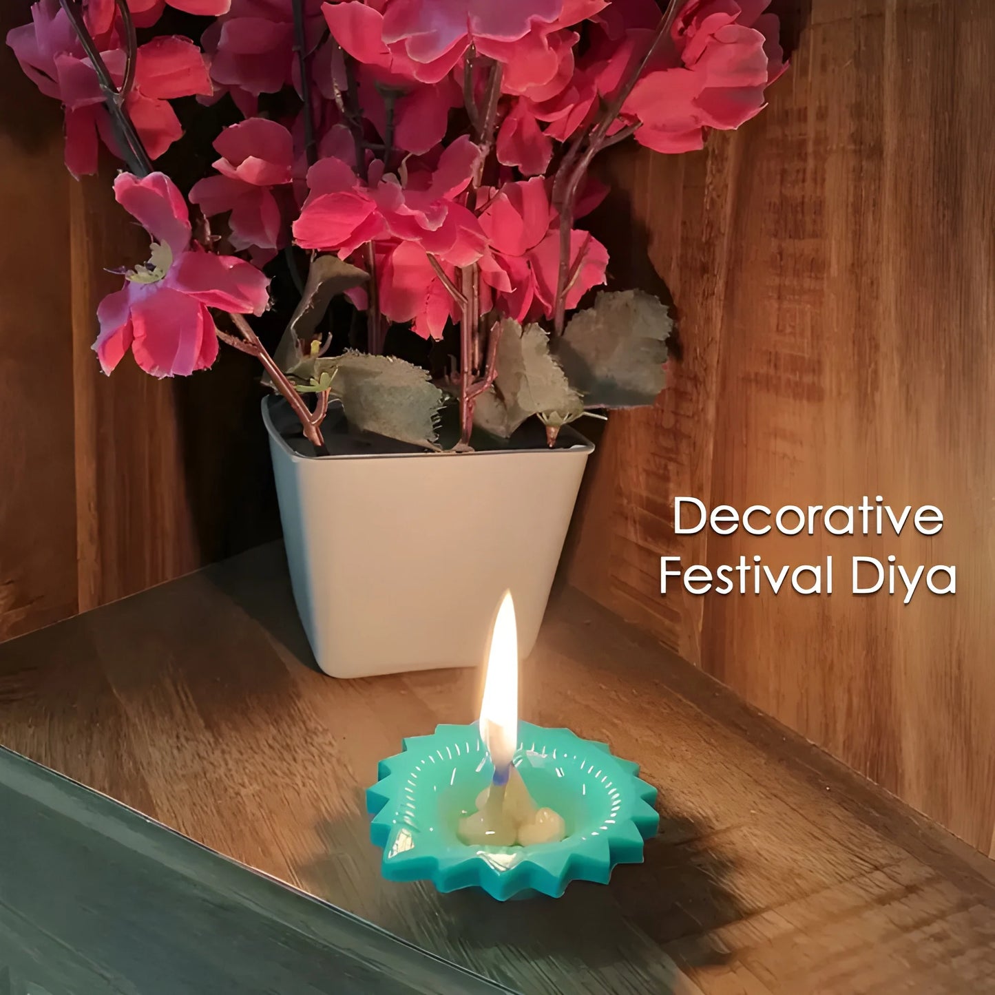 Unbreakable Silicone Diya Set
