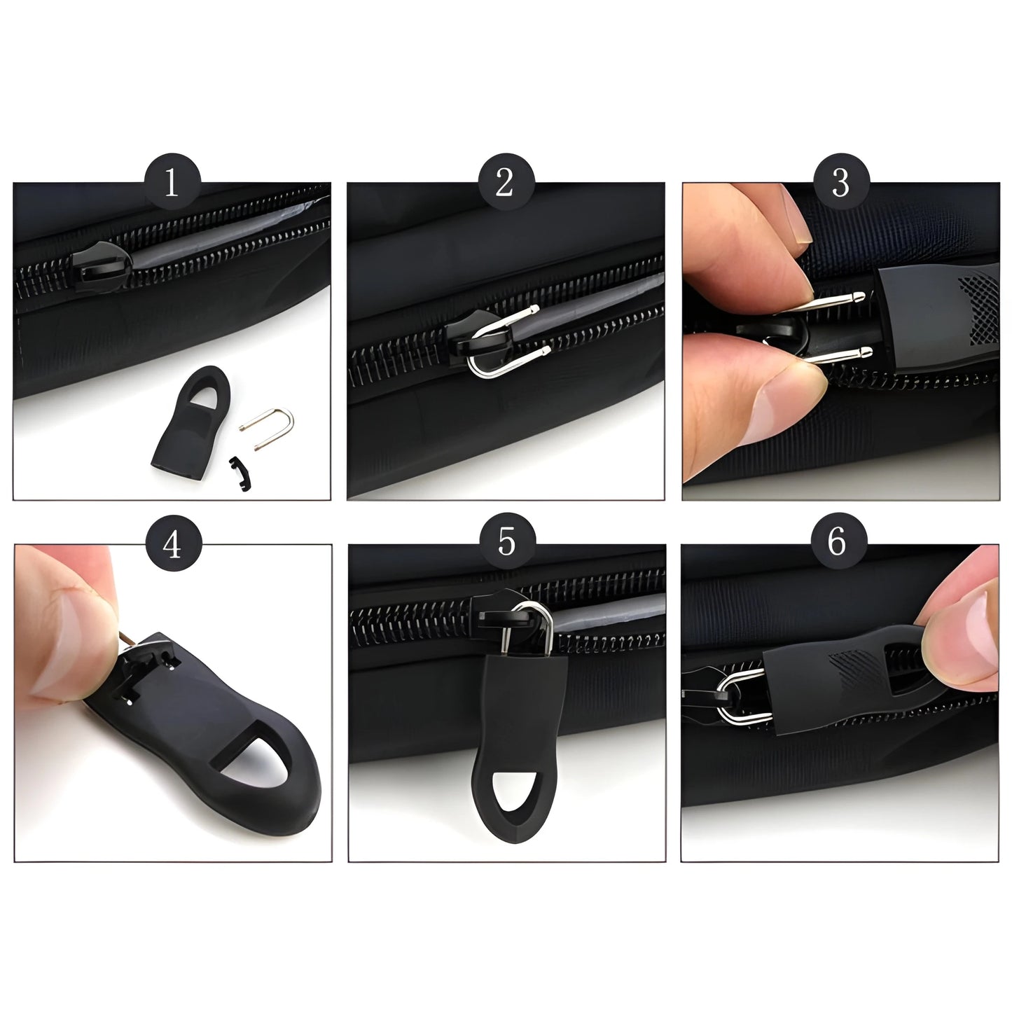 Universal Zipper Repair Tabs