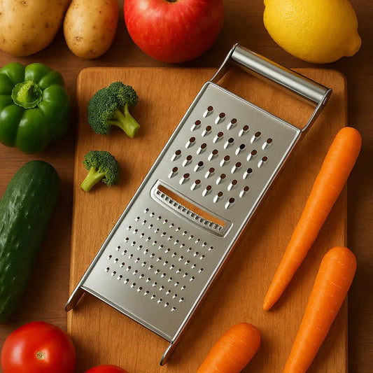 Stainless Steel Grater  Slicer (3 In 1)
