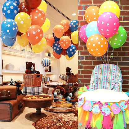 Vibrant Latex Party Balloons