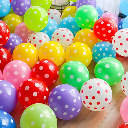 Vibrant Latex Party Balloons