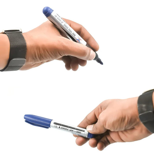 10pc Blue Marker Pen