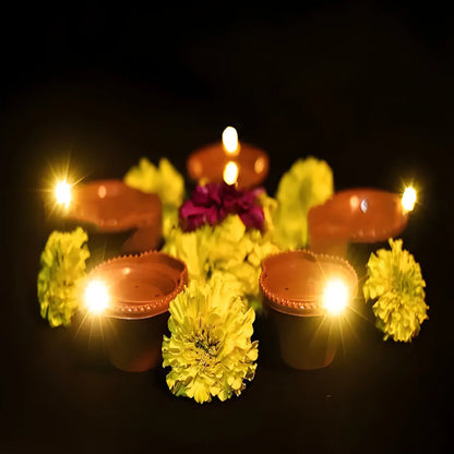 Water-Activated LED Diyas