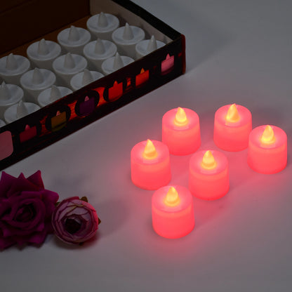 Red Flameless LED Tealights