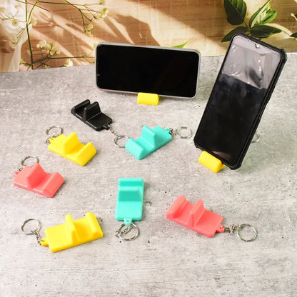 2-in-1 Mobile Stand Keychain (9 Pcs)