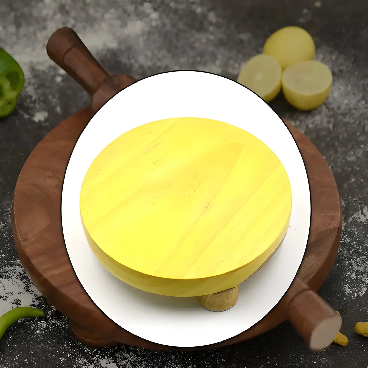 Wooden Roti Making Set