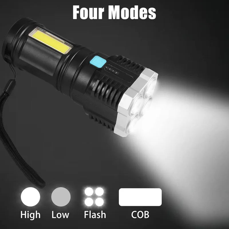 Strong 4 Led Torch Light