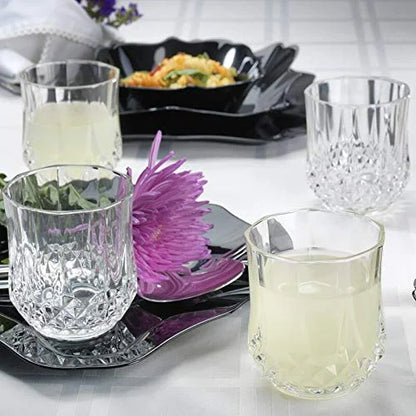 Unbreakable Transparent Glasses Set
