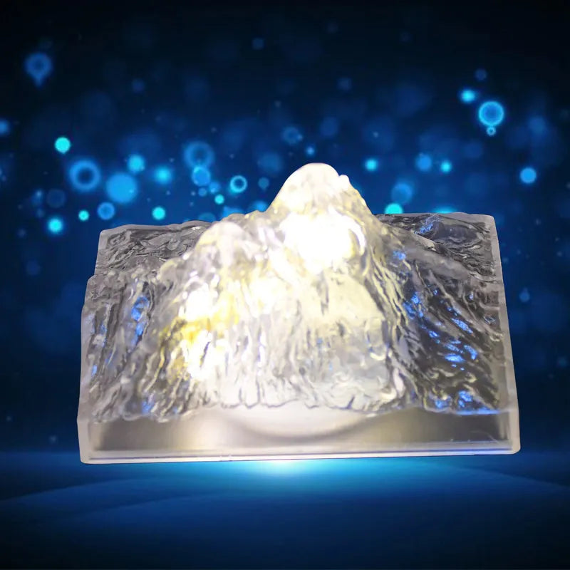 Plastic Iceberg Night Light (Moq - 12 Pc)
