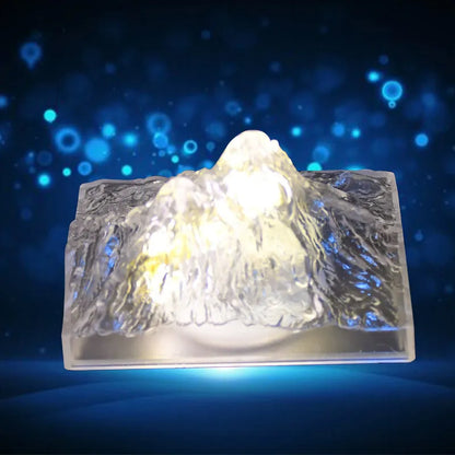 Plastic Iceberg Night Light (Moq - 12 Pc)
