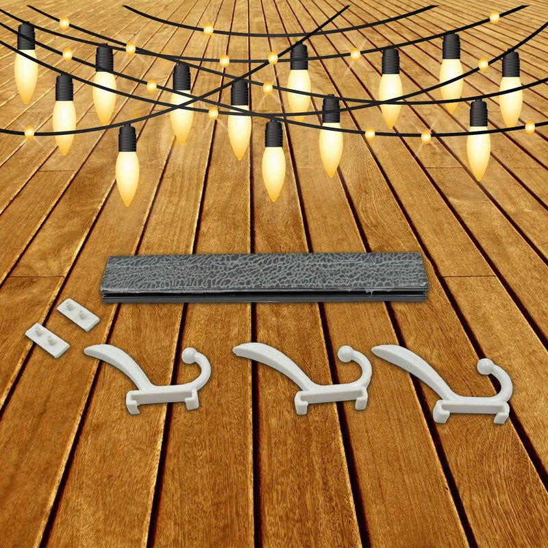 Wall Mount Hook Rack