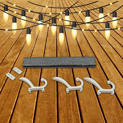 Wall Mount Hook Rack